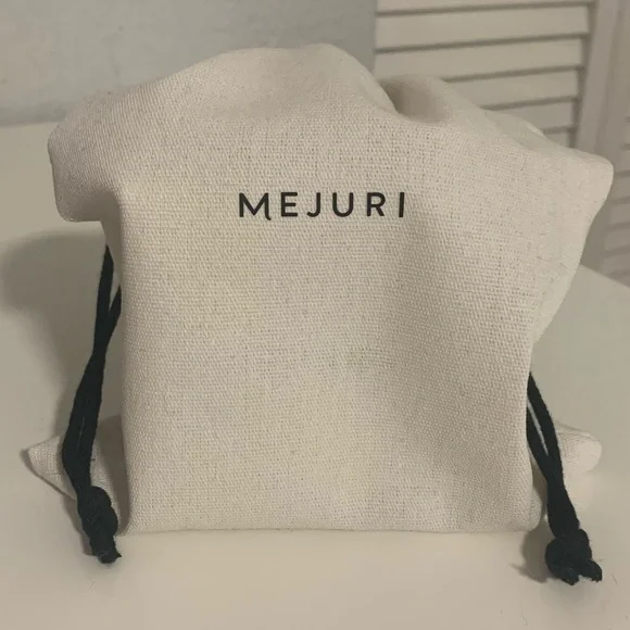 Mejuri 14k Yellow Gold/Aquamarine March Birthstone Sphere Charm - Picture 7 of 11